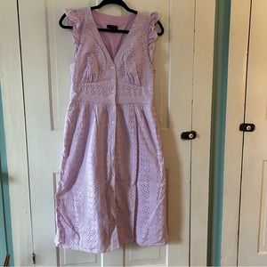 J.crew eyelet dress